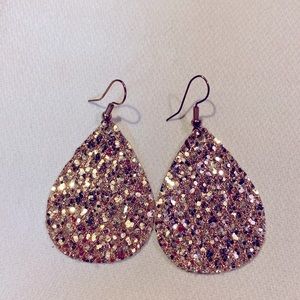 Gold earrings